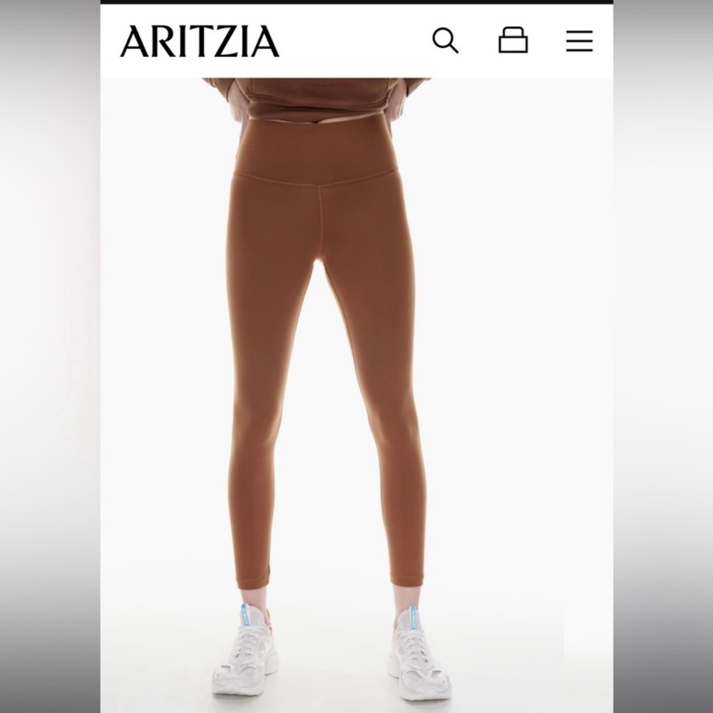 Tnalife TNA Aritzia high rise Leggings Brown size small